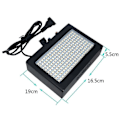 Miniatyrbilde 3 av 5: 180 LED Strobelys Bærbar 35W RGB Fjernkontroll Lydstyring Strobehastighet Justerbar For Scene