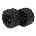 Pikkukuva 1 / 4: Kumirenkaat RC Pyörän Ajoneuvon Renkaat Kilpa-auton Buggy Crawler Auton Kilpa-auton Rengas