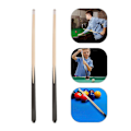 Pikkukuva 3 / 5: 2 kpl Pool Cue Puinen Biljardikeppi Kätevä Keppi Lyhyt Pool Cue Keppi