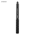Miniatyrbillede 2 af 5: Andoer Usynlig Selfie Stick 1/4 Tomme Skrue 28cm-110cm Justerbar Længde til Insta360 ONE X2/X3/ EV