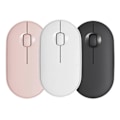 Pikkukuva 3 / 5: Mukava käsituntuma Pebble Mute Mouse M350 Bluetooth Dual Mode langaton hiiri, muodikas