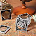 Miniatyrbild 5 av 5: 20 st Silvermynthållare, 2 X 2 Halvmynthållare Myntkapsel Mynt Snap Plastmynthållare, 37,5m