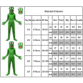 Miniatyrbillede 4 af 4: Kids Rainbow Friends Roblox Green Little Monster Halloween kostume 6-7 Years