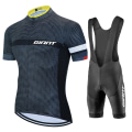Miniatyrbilde 2 av 5: Sykkeltrøyesett 2023 GIANT menns kortermet sommer MTB sykkeluniform Ropa Ciclismo Cycling Maillot Sykkelklærdress jersey-1 S