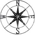 Miniatyrbilde 1 av 5: 2023 - Slitt Metall Kompass Veggdekor Nautisk Dekor Soverom Stue Hage Kontor Vegg (ShiKai)