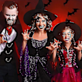 Miniatyrbillede 3 af 5: 4 stk. Tilbageklappelige Vampyr-Tænder Sæt Teleskopiske Tænder Tænder Beslag Falske Proteser Med Halloween Party Tænder (3 stk. Normal), Halloween Pynt, Hallo