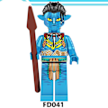 Miniatyrbild 4 av 5: 8st Avatar Film Series Minifigures Building Block Kit