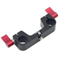 Miniatyrbillede 4 af 5: 1/4 tomme DSLR Rod Clamp Monteringsadapter til 15 mm Rail Rod System SLR 5D2 5D3 600D Kamera DV Video F