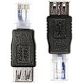Pikkukuva 5 / 5: Ethernet-USB-sovitin, 2 kpl USB-Ethernet-sovitin, RJ45 Ethernet-uros-USB-naarasmuunnin