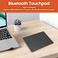Miniatyrbilde 4 av 5: Bluetooth Touchpad Multi-Funksjonsbevegelser Trackpad Oppladbar Trådløs Touchpad for Laptop IPad I