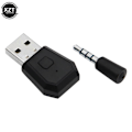 Miniatyrbillede 1 af 5: Ny Bluetooth-dongle til PS4 3,5 mm Bluetooth 4.0+EDR USB-adapter USB-adapter til PS4 stabil ydeevne Bluetooth-headset
