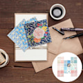 Pikkukuva 3 / 3: 32 Arkkia Decoupage-paperia askarteluun DIY-leikekirjapaperi Leikekirjatarvikkeet