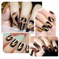 Miniatyrbild 1 av 5: Nail Magnet, Multifunktionell Cat's Eye Gel Nagellack Magnet Penna, 3D Magnetisk Nagellackssticka för H