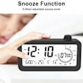 Miniatyrbild 3 av 5: Digital Väckarklocka Visuell Timer Dubbel Display Nedräkning