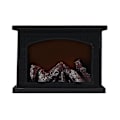 Miniatyrbild 1 av 5: Elektrisk Eldstadlykta LED Flame Log Effekt Eldstadlykta för Heminredning Inomhus Juldekorationer