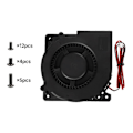 Miniatyrbild 3 av 5: 12032 för KLP1 Uppgraderingskylfläkt 12W 24V 4100RPM Turbo Blåsfläktar 3D-skrivardelar