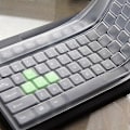 Miniatyrbillede 1 af 5: Tastaturbeskyttere universal silikone desktop computertastaturdækning