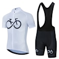 Miniatyrbild 1 av 5: 2022 Nytt Cykelset Set Sommar Cykeltröja Set Landvägscykeltröjor MTB Cykelkläder Andningsbara cykelkläder Lavender Asian Size -4XL