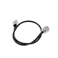 Pikkukuva 5 / 5: RF-koaksiaalikaapeli UHF-uros - UHF-uros liitin UHF PL259 uros - UHF uros PL259 RG58 pigtail-kaapeli 1m