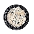 Miniatyrbild 1 av 5: 1 Burk 3D Nagelkonst Dekoration Färgglada Multiformade Glitter Paljetter Berlocker Vit