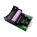 Miniatyrbild 5 av 5: Batteritestare Fodral 4 & 2-Tråds Terminal 18650 26650 14505