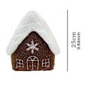Miniatyrbillede 3 af 5: Peberkagehus Pynt Dejlig Plys Julepynt Jule Peberkagehus Ornament til Julefest Café
