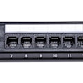 Miniatyrbilde 4 av 5: UTP 24 Port Rj45 Patch Panel Rack Kabel Veggmontert Brakett Koblingsrack Verktøy Ethernet Lan Nettverk