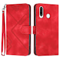 Miniatyrbild 1 av 5: Fodral för Huawei P30 Lite - Magnetiskt Flip Wallet-fodral i Läder Kompatibelt med Huawei P30 Lite