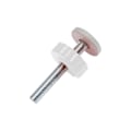 Miniatyrbilde 1 av 4: 2 stk. gjengede pinneskyvere for trappegrind (hvit) JSKEE