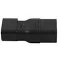 Miniatyrbild 4 av 5: PDU UPS IEC Han C14 till Hon C19 Adapter IEC C19 till C14 Koppling
