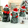 Miniatyrbillede 4 af 4: Sjov dansende juletræ Elektrisk juletræsdukke Dansende Sang juletræslegetøj Børns julepynt C 24X10X10cm