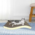 Miniatyrbillede 5 af 5: Kradsebræt til katte, pap, kradsemøbel, seng, leg til indendørs katte, møbelbeskyttelse, træningslegetøj, kæledyrsartikler, måtte, liggestol