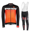 Miniatyrbild 1 av 5: SCOTT 2023 mountainbike cykel herr långärmad kostym cykelkläder andas MTB cykelkläder jersey ciclismo cycling set 2 M