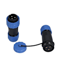 Miniatyrbilde 1 av 4: Luftfart Plugg IP68 Vanntett Multi Core Loddefri Hunn Hann Dokking Terminal Luftfart Plugg Sokk