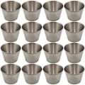 Miniatyrbillede 1 af 5: 24 stk. saucerkopper i rustfrit stål, kommercielle dyppesaucekopper, ramekin saucekopper P