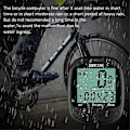 Miniatyrbillede 5 af 5: Cykelcomputer Cykel Vandtæt Kablet Speedometer Odometer Stopur Cykelcomputer med LED D