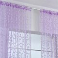 Miniatyrbilde 5 av 5: 79x40inch Flokk Gardiner Vindusbehandling Rom Gardiner Panel Kapper