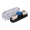 Pikkukuva 1 / 5: Autostereofusepidike, Auton Audio Fuse Box Virranjakelulohko 4Ga Sisään 4Ga Ulos, Yksisuuntainen