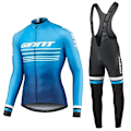 Pikkukuva 3 / 5: 2023 GIANT Pyöräilyjersey Set Syksyn pitkähihainen Ropa Ciclismo Miesten Pyöräilyvaatteet Pyöräilyvaatteet Pyöräilyvaatteet MTB Maantiepyöräpuku Maillot Auburn 3XL