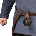 Miniatyrbillede 4 af 5: Halloween Cosplay Kostumer Til Kvinder Mænd Viking Style Middelalder Taske Bælte Retro Vintage Viking Knight Pirat Tilbehør Style1