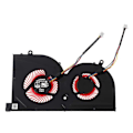 Miniatyrbillede 1 af 5: 5V 0.5A Laptop Køleventilator Til MSI GS63VR GS63 GS73 GS73VR MS-17B1 Pro CPU BS5005HS-U2F1 CPU BS5005HS-U2L1 Ventilatorer Sort