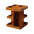 Miniatyrbillede 1 af 5: Roterende Kosmetik Opbevaringsboks Soveværelse Kollegium Hjem Skrivebord 360° Organizer