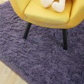 Miniatyrbild 5 av 5: Tflycq Soft Fluffy Area Mattor För Sovrum Barnrum Plysch Shaggy Nursery Matta Furry Throw Mattor För Pojkar Flickor, College Sovsal Fuzzy Mattor Vardagsrum Ho Purple Grey 4 * 5.2 Feet