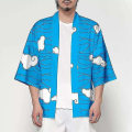 Miniatyrbild 1 av 4: Bästa Discountanime Cosplay Costume Demon Slayer Kimetsu No Yaiba Haori Kimono Agatsuma Zenitsu Kochou Shinobu Summer Coat Shirt Anime Clothes N XL
