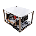 Miniatyrbillede 5 af 5: PC Test Åbent Chassis Rack Bænk Åben Ramme DIY Gaming Computer Åbent Kabinet Understøtter Bundkort ATX M