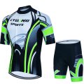 Miniatyrbilde 1 av 5: CYKLOPEDIA Sportssett Sykkelklær for menn 2023 Sykkelsmekke Bluse Sykkelklær Mann Sommerbukser Gel Shorts Mtb Tricuta Teams Beige Asian size - L