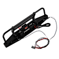 Miniatyrbillede 4 af 5: Metal Front Bumper med Spil Fjernbetjeningssystem til 1/10 RC Crawler TRX4 Axial SCX10 & SCX10