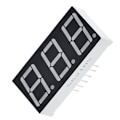 Miniatyrbillede 5 af 5: 0,56 tommer LED-display 7 Segment 3 Bit Cifferrør Rød Fælles Katode Digital 0,56 tommer Led 7segment