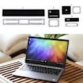 Miniatyrbillede 2 af 5: En sort tast med hvidt klips US UK tastatur til udskiftning af taster til MacBook Pro Retina A1707 A1706 A1708