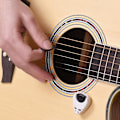 Miniatyrbilde 4 av 5: Gitar Tilbehørssett Inkluderer 15 stk Silikon Gitarfingerbeskyttere + 10 stk Gitarplektre for Aco